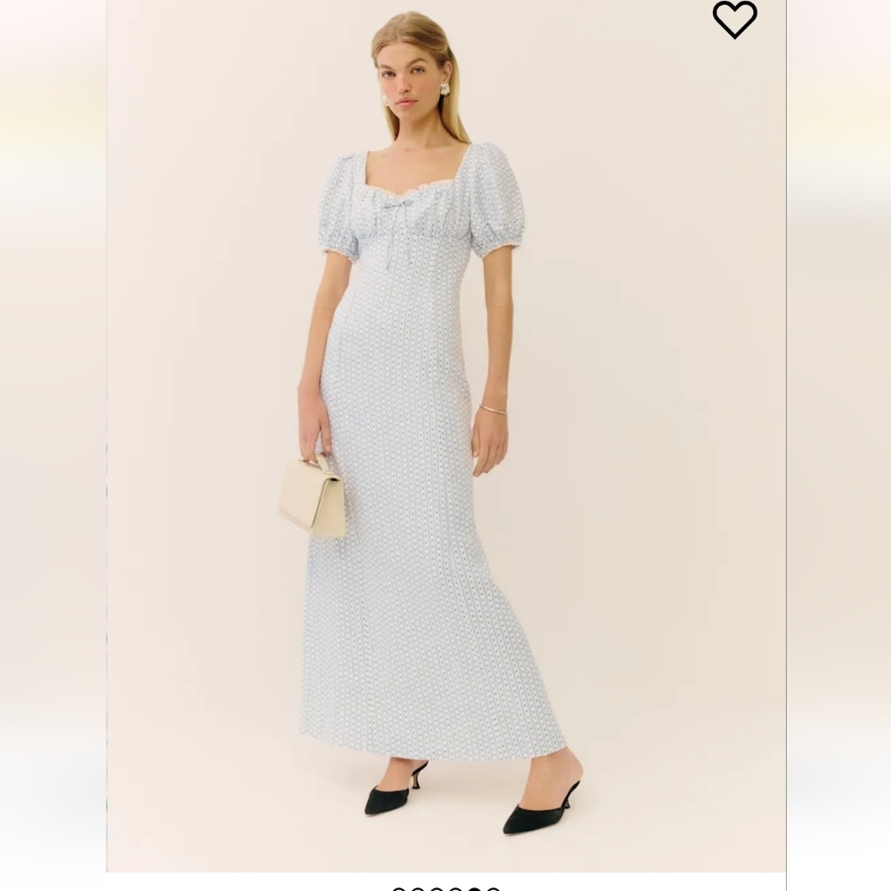 Reformation Cherise Linen Maxi Dress